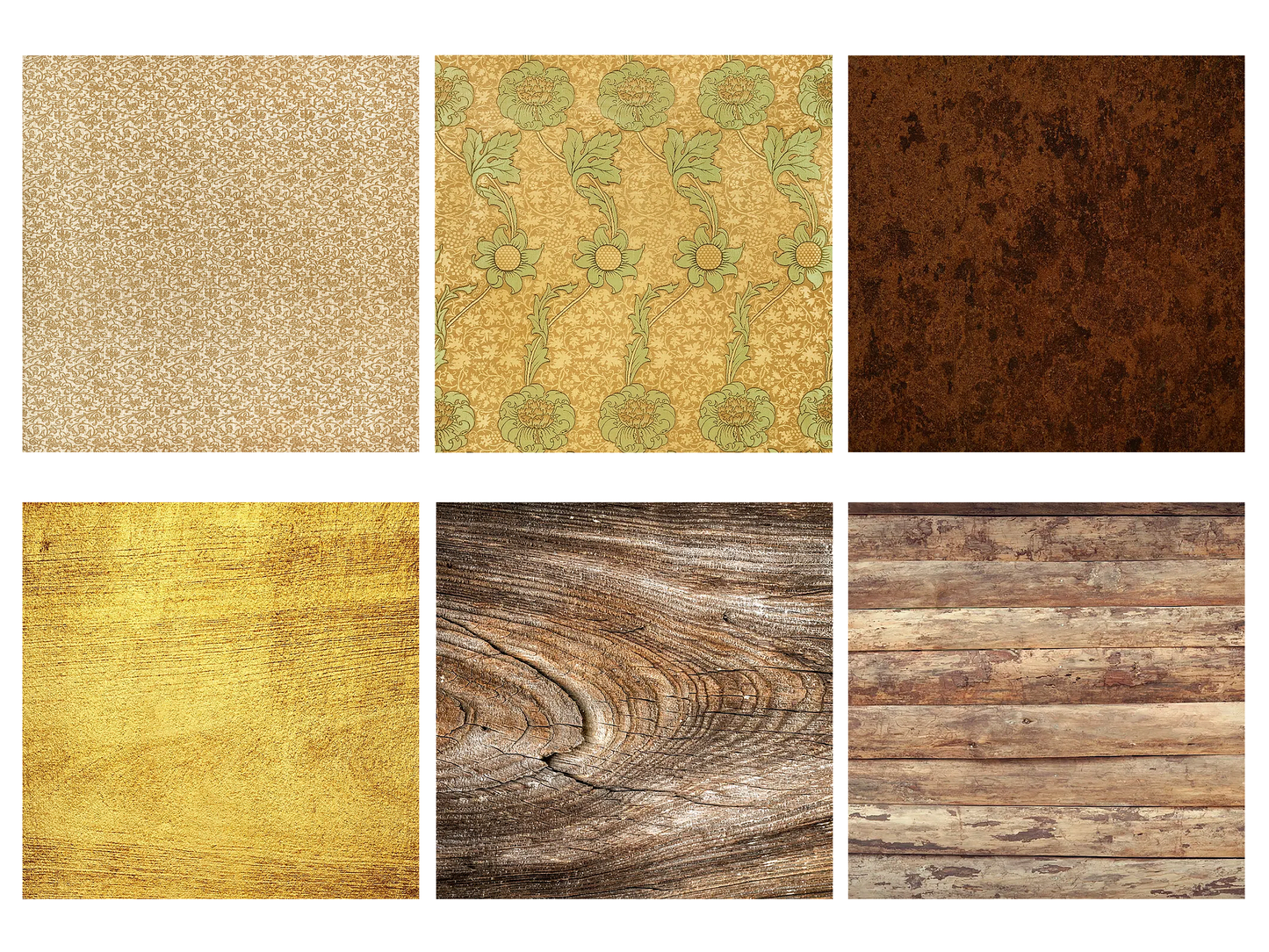 Handmade Vintage Amber 8x8 Inch Paper Scrapbooking Junk Journal Pad 200gsm