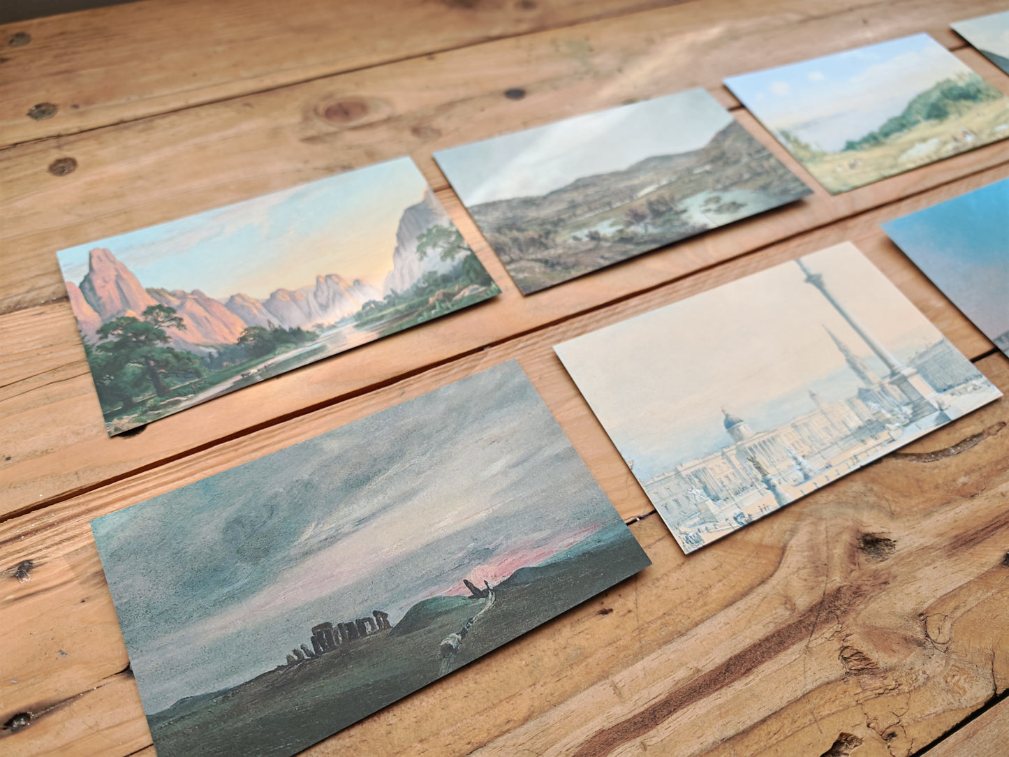 Vintage Postcard Double Sided 8 Pack