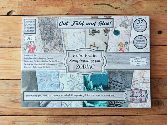 Zodiac Folio Scrapbooking Paper Pad