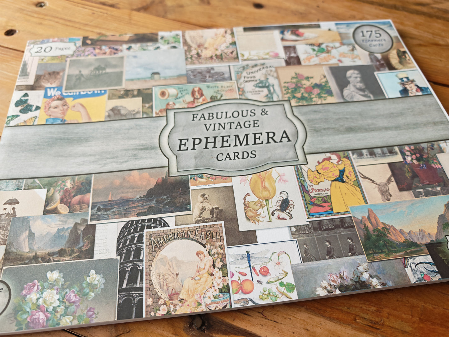 Fabulous and Vintage Ephemera Cards Paper Pack Pad