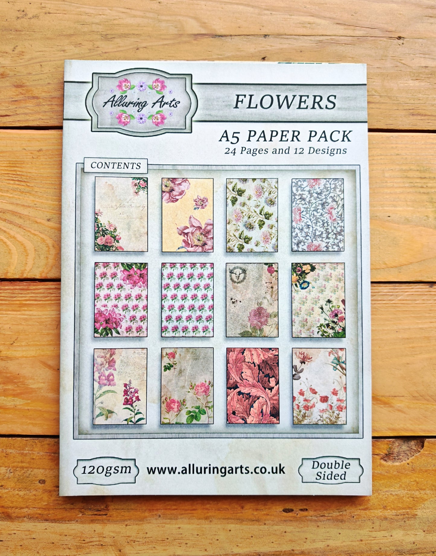 Flowers - A5 Paper Pad