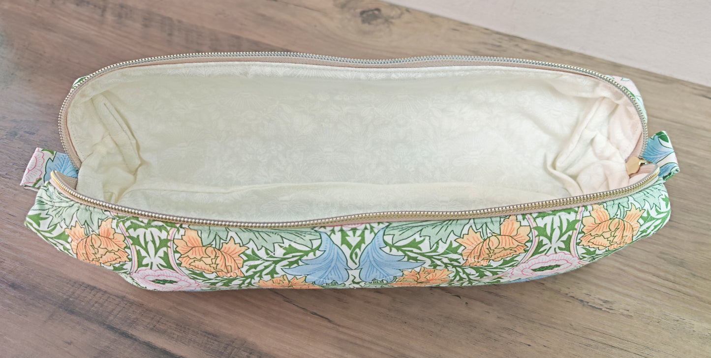 Large Handmade Boxy Pouch Pencil Case