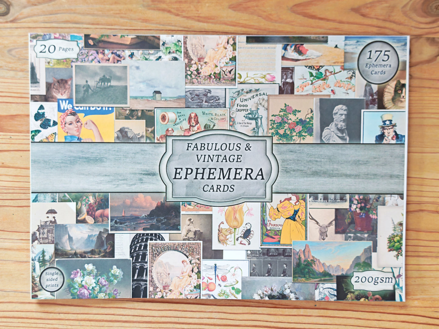 Fabulous and Vintage Ephemera Cards Paper Pack Pad