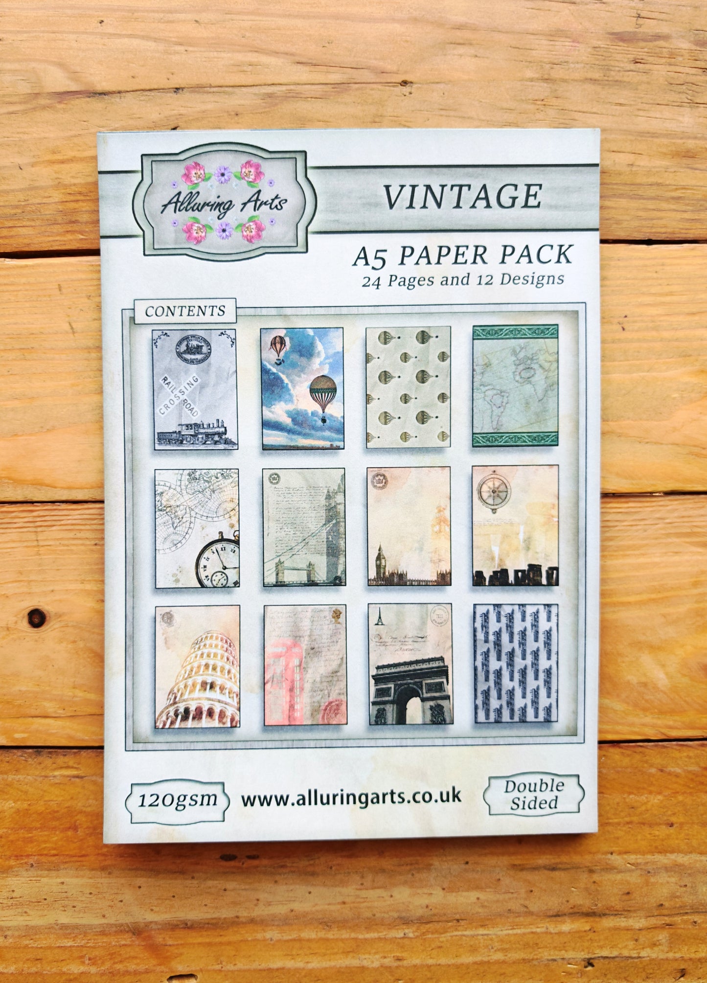 Vintage - A5 Paper Pad