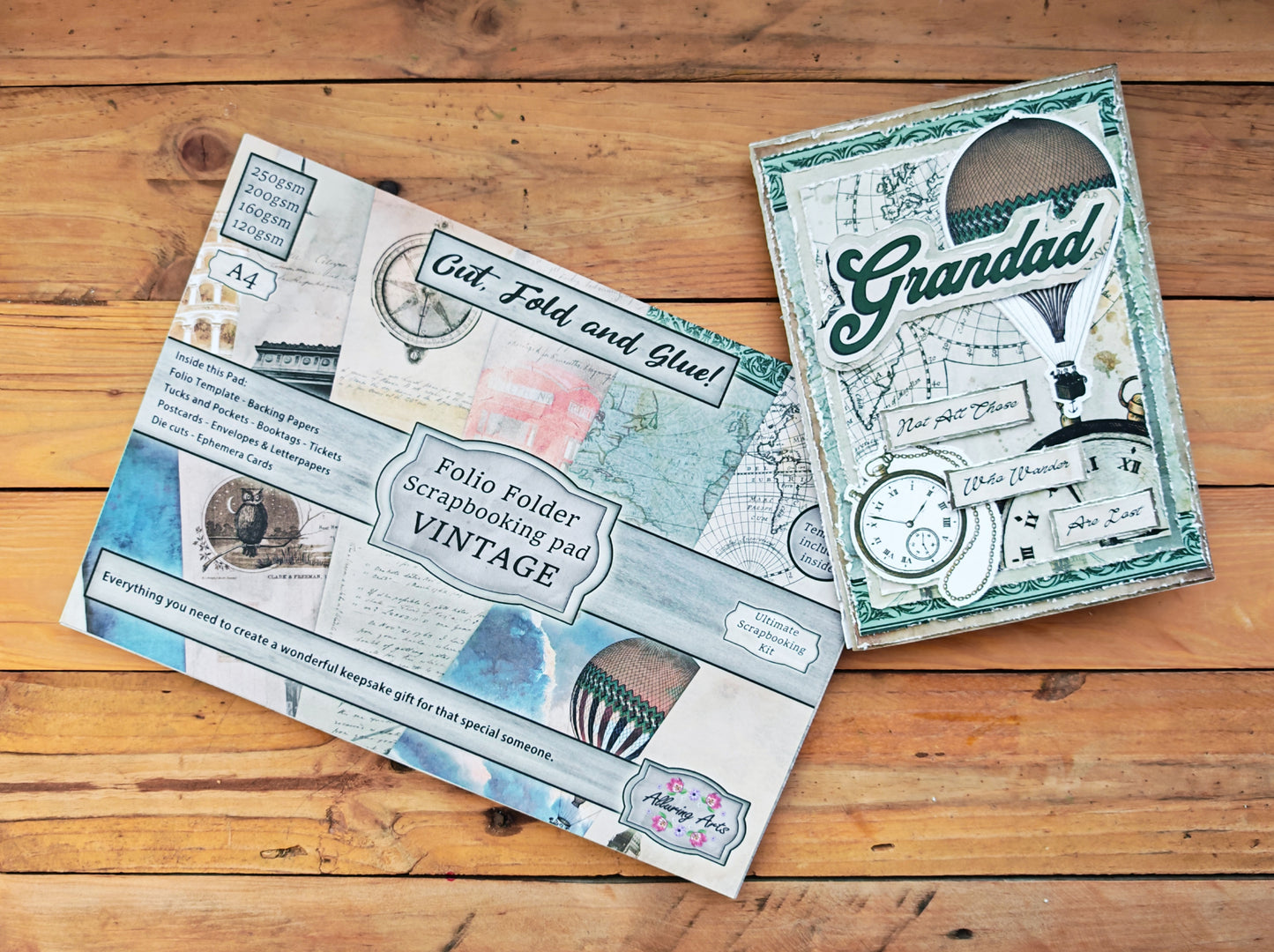 Vintage Folio Paper Pad