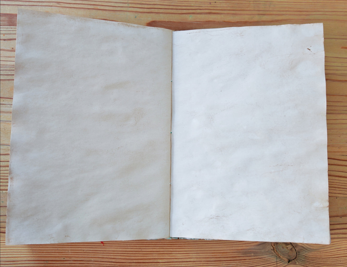 A5 Handmade Journal - Green Fabric/Floral