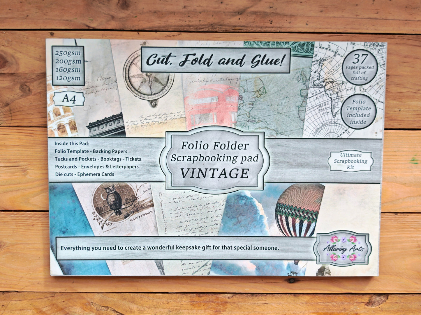 Vintage Folio Paper Pad