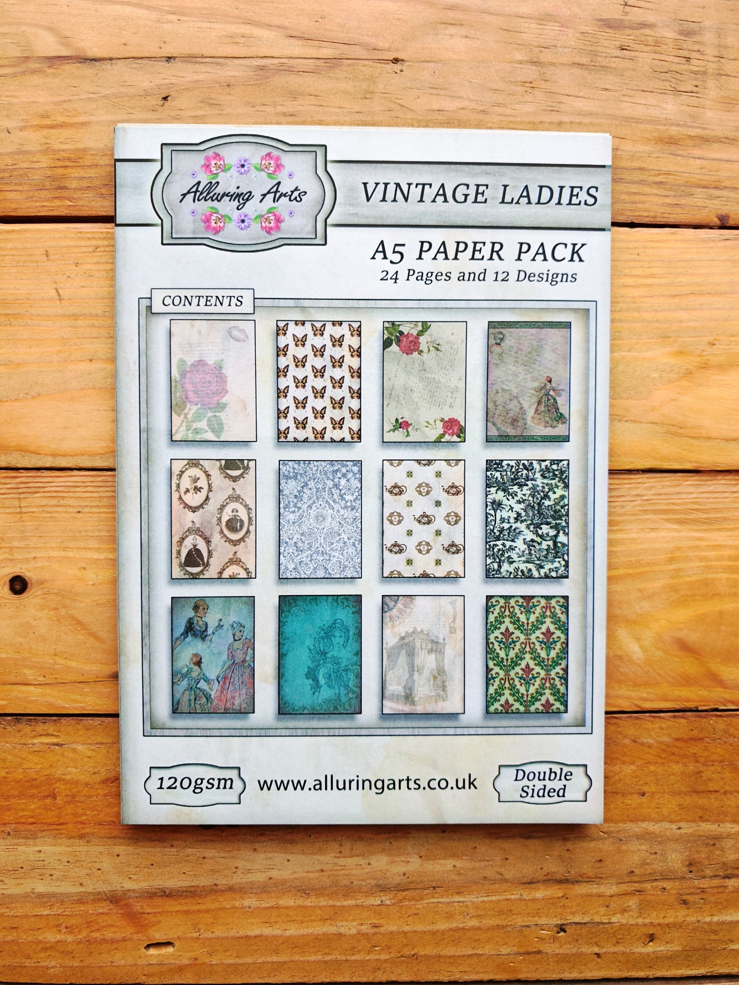 Vintage Ladies - A5 Paper Pad
