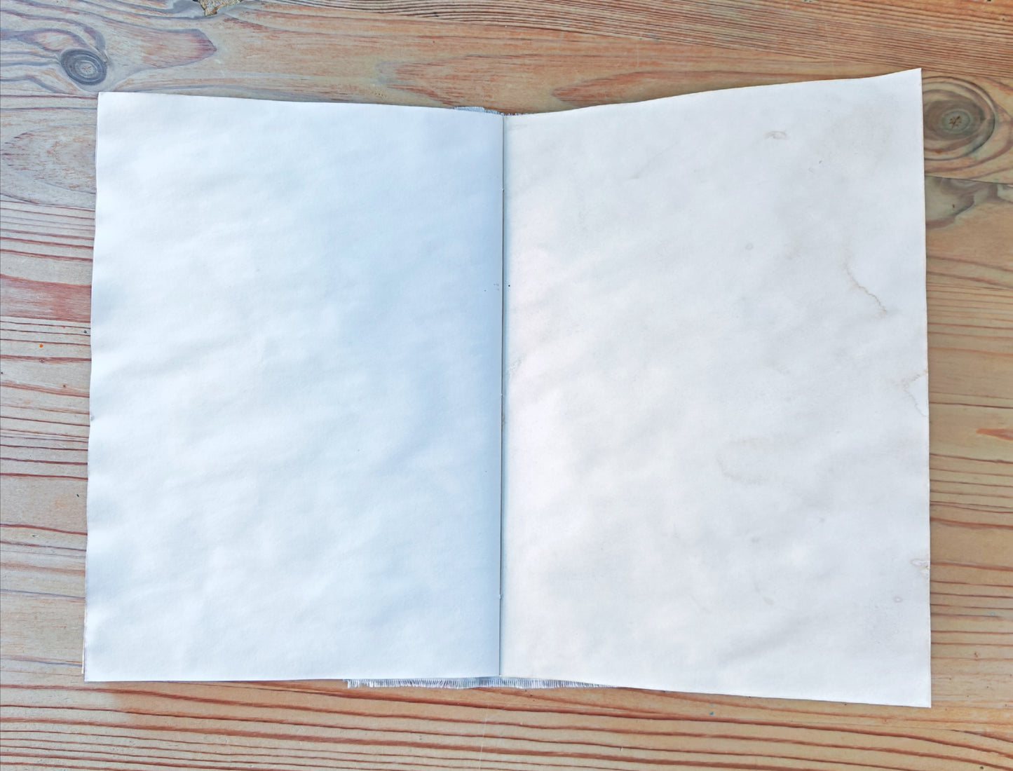 A5 Handmade Journal - Multi Fabric/Yellow Floral